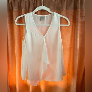 White tank blouse